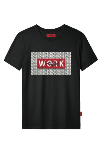 JOHN FRANK COOL T-SHIRT BLACK - 1